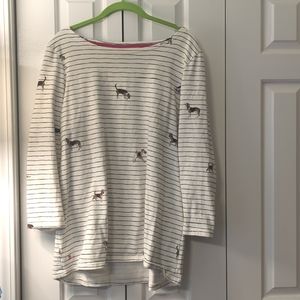 Joules beagle long sleeve shirt